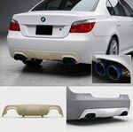 DIFFUSEUR DE PARE CHOC ARRIERE BMW SERIE 5 E60/E61 PACK M CPN DESIGN (2003/2010)