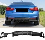 DIFFUSEUR ARRIERE BMW SERIE 4 F32/F33/F36 PACK M LOOK "M PERFORMANCE" SMT (2014/2019)