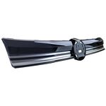CALANDRE R STYLE VW CADDY MK5 PIANO BLACK OU CHROME BLACK  (08-2020+)