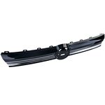 CALANDRE R STYLE VW CADDY MK5 PIANO BLACK OU CHROME BLACK  (08-2020+)