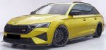 LAME DE PARE CHOC AVANT Skoda Octavia IV RS PHASE 2 "CUP" CS STYLE (2024+)