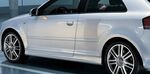 JEU DE BAS DE CAISSE AUDI A3 8PA SPORTBACK STANDARD OU 3 PORTES STANDARD LOOK S3 EUROLINE (2004/2012)