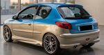 JEU DE BAS DE CAISSE PEUGEOT 206 CPN 3 PORTES V2 (1998/2009)