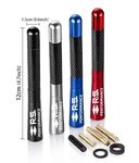 ANTENNE DE TOIT ALU/CARBONE LOOK AVEC LOGO RS PERFORMANCE