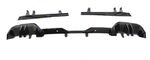 LAME DE PARE CHOC ARRIERE LOOK DIFFUSEUR MP STYLE BMW SERIE 5 G60/G61 PACK M PHASE 1 PIANO BLACK (2023+)