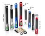 ANTENNE DE TOIT ALU/CARBONE LOOK AVEC LOGO VRS