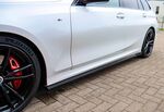 JEU DE BAS DE CAISSE (RAJOUTS EN ABS) BMW SERIE 3G20/G21 PACK M OU M340I  ING LINE "CUPWINGS" (2019+)