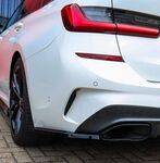 SPLITTERS DE PARE CHOC ARRIÈRE BMW SERIE 3 G21 TOURING M340I PHASE 1 ING LINE (2018/06-2022)