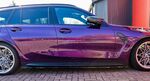 JEU DE BAS DE CAISSE (RAJOUTS EN ABS) BMW M3 G80/G81 PHASE 1 "ING LINE" (2021+)