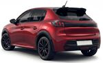 BECQUET DE TOIT PEUGEOT 208 II PHASE 1 PIANO BLACK (2019/2023)