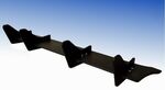 DIFFUSEUR DE PARE CHOC ARRIERE (RAJOUT CENTRAL) BMW SERIE 3 G20/G21 STANDARD PHASE 1 "ING LINE" (2018/06-2022)