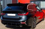 DIFFUSEUR DE PARE CHOC ARRIERE (RAJOUT CENTRAL) BMW SERIE 3 G20/G21 STANDARD PHASE 1 "ING LINE" (2018/06-2022)