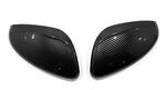 COQUES DE RETRO PIANO BLACK OU CARBONE LOOK PEUGEOT 308 II (2013/2021) (REMPLACEMENT)
