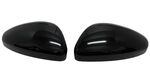 COQUES DE RETRO PIANO BLACK OU CARBONE LOOK PEUGEOT 308 II (2013/2021) (REMPLACEMENT)