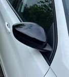 COQUES DE RETRO PIANO BLACK OU CARBONE LOOK PEUGEOT 308 II (2013/2021) (REMPLACEMENT)
