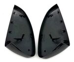 COQUES DE RETRO PIANO BLACK OU CARBONE LOOK PEUGEOT 308 II (2013/2021) (REMPLACEMENT)