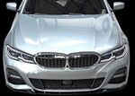 LAME DE PARE CHOC AVANT BMW SERIE 3 G20/G21 PACK M LCI PHASE 2 GCPA DESIGN (07-2022+)