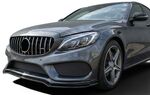 LAME DE PARE CHOC AVANT MERCEDES CLASSE C W205 AMG LINE PHASE 1 GCPA DESIGN (2014/02-2018)