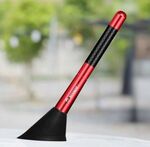 ANTENNE DE TOIT ALU/CARBONE LOOK AVEC LOGO RENAULT