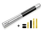 ANTENNE DE TOIT ALU/CARBONE LOOK AVEC LOGO RENAULT