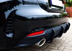 DIFFUSEUR DE PARE CHOC ARRIERE (RAJOUT CENTRAL) BMW SERIE 4 G22/G23 STANDARD ING LINE (2020+)