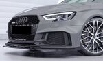 LAME DE PARE CHOC AVANT AUDI RS3 8V PHASE 2 CS STYLE "CUP" (2016/2020)