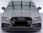 LAME DE PARE CHOC AVANT AUDI RS3 8V PHASE 2 CS STYLE "CUP" (2016/2020)
