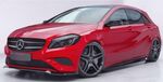 LAME DE PARE CHOC AVANT MERCEDES CLASSE A W176 STANDARD PHASE 1 "CUP" CS STYLE (2012/03-2015)