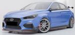 PERFORMANCE FLAPS DE PARE CHOC AVANT  HYUNDAI I30 III N (Hatchback ou Fastback) PHASE 1 CUP" CS STYLE (2017/2021)
