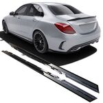 JEU DE BAS DE CAISSE (RAJOUTS EN ABS) MERCEDES CLASSE C W205/S205 AMG LINE PHASE 1 GCPA DESIGN (2014/02-2018)