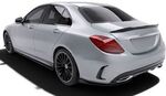 SPLITTERS DE PARE CHOC ARRIERE MERCEDES CLASSE C W205 BERLI?E AMG LINE PHASE 1 GCPA DESIGN (2014/02-2018)