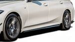 JEU DE BAS DE CAISSE (RAJOUTS EN ABS) BMW SERIE 3 G20/G21 PACK M LCI PHASE 2 GCPA DESIGN (07-2022+)