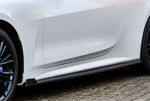 JEU DE BAS DE CAISSE (RAJOUTS EN ABS) BMW SERIE 4 G22/G23 STANDARD PHASE 1 "ING LINE" CUPWINGS (2020+)