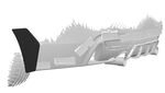 PERFORMANCE FLAPS DE PARE CHOC ARRIERE BMW SERIE 4 F32/F33 PACK M CS STYLE (2013/2021)