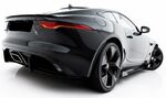 DIFFUSEUR DE PARE CHOC ARRIERE (RAJOUT CENTRAL) JAGUAR F TYPE PHASE 3 (2020/2024)