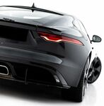 DIFFUSEUR DE PARE CHOC ARRIERE (RAJOUT CENTRAL) JAGUAR F TYPE PHASE 3 (2020/2024)