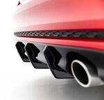 DIFFUSEUR DE PARE CHOC ARRIERE JAGUAR XE R DYNAMIC X760 PHASE 2 "DTM LOOK" (2019/2024)