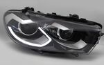 PHARES A LEDS "REAL DRL" VW SCIROCCO PHASE 1 AVEC FONCTIONS WELCOME LIGHT ET DTS -CLIGNOTANTS DEFILANTS- BLACK EDITION (avec vrais feux de jour et clignotants standard) (2008/04-2014)