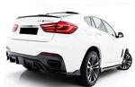 LAME DE PARE CHOC ARRIERE BMW X6 F16 PACK M "DTM LOOK"  (2014/2019)