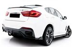 LAME DE PARE CHOC ARRIERE BMW X6 F16 PACK M "DTM LOOK"  (2014/2019)