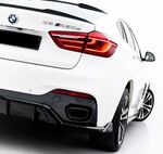 LAME DE PARE CHOC ARRIERE BMW X6 F16 PACK M "DTM LOOK"  (2014/2019)