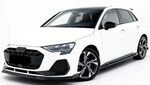 JEU DE BAS DE CAISSE (RAJOUTS EN ABS) AUDI S3 8Y , A3 8Y S LINE MX V2 (2020+)
