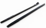 JEU DE BAS DE CAISSE (RAJOUTS EN ABS) AUDI S3 8Y sportback / LIMOUSINE SEDAN , A3 8Y S LINE SPORTBACK / LIMOUSINE SEDAN PHASE 2 V2 MX (2024+)