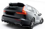 LAME DE PARE CHOC ARRIERE VOLVO S60 / V60 MK3 R DESIGN PHASE 1 OU PHASE 2 "DTM LOOK" MX (2018/2024)