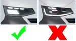 PAUPIERES DE PHARES VW Transporter / Caravelle / Kombi PHASE 2 (2024+)