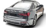 DIFFUSEUR DE PARE CHOC ARRIÈRE AVEC EMBOUTS D’ÉCHAPPEMENT DUPLEX NOIRS BRILLANTS (A SOUDER) POUR  AUDI A6 4K C8 S LINE/S6 (2019/2024)
