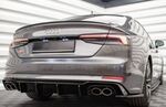 DIFFUSEUR DE PARE CHOC ARRIERE AUDI S5 B9 F5 COUPE OU SPORTBACK PHASE 1 "DTM LOOK" (2016/11-2019)