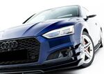 LAME DE PARE CHOC AVANT AUDI A5 B9 F5 S LINE/S5 PHASE 1 MX V3 (06-2016/11-2019)