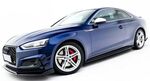 JEU DE BAS DE CAISSE (RAJOUTS EN ABS)  AUDI A5 COUPE B9 F5 S LINE/S5 PHASE 1 MX V1 (2016/11-2019)