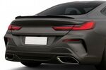 BECQUET DE COFFRE BMW SERIE 8 COUPE G15 piano black finish (2018+)